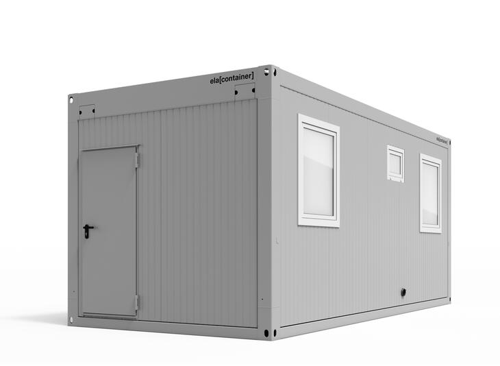 Black/white container