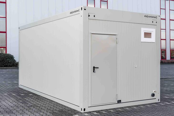 Fritstående boligmodul – indgangen