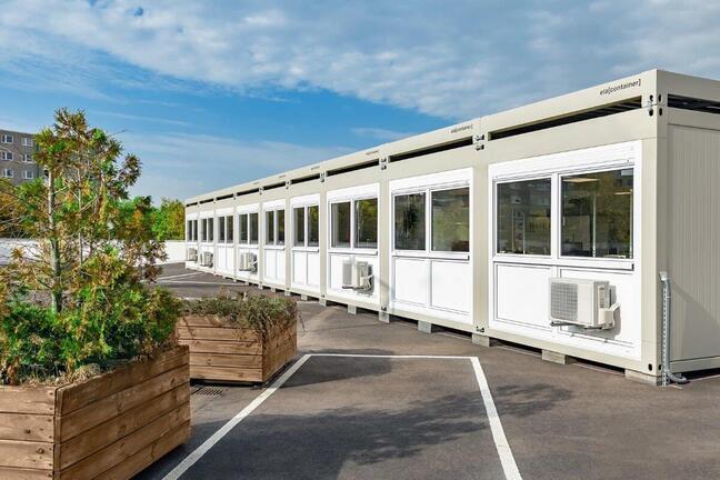 Lej container kontor i Kolding
