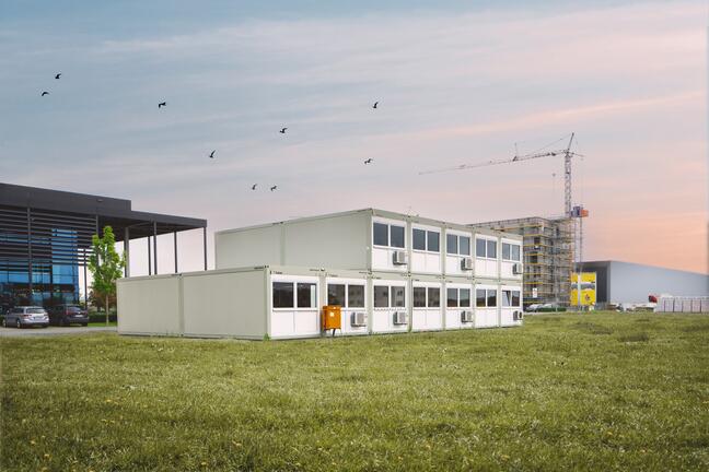 Lej byggecontainere i Aarhus 