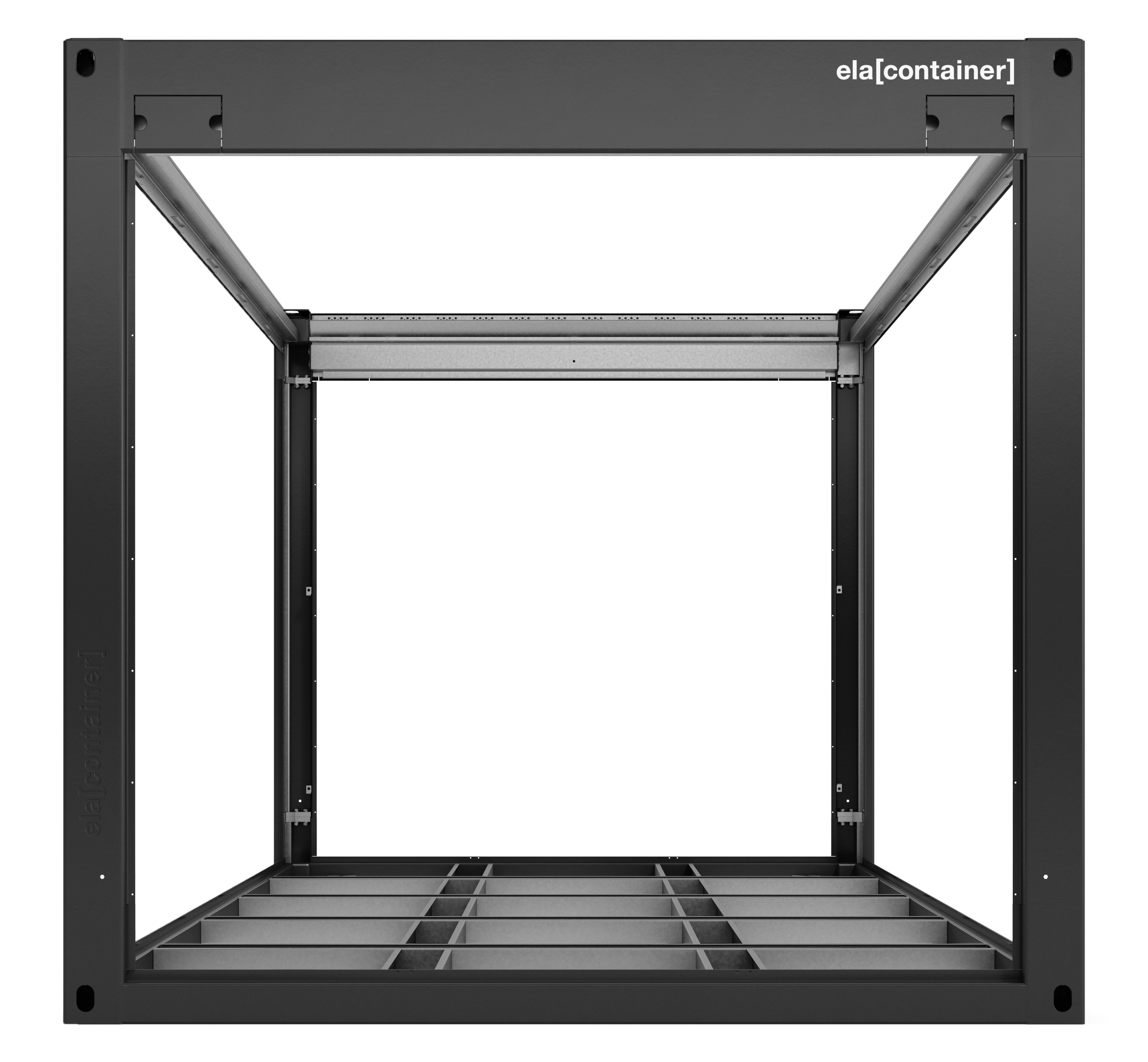 ELA Container - Steel frame with load-bearing construction