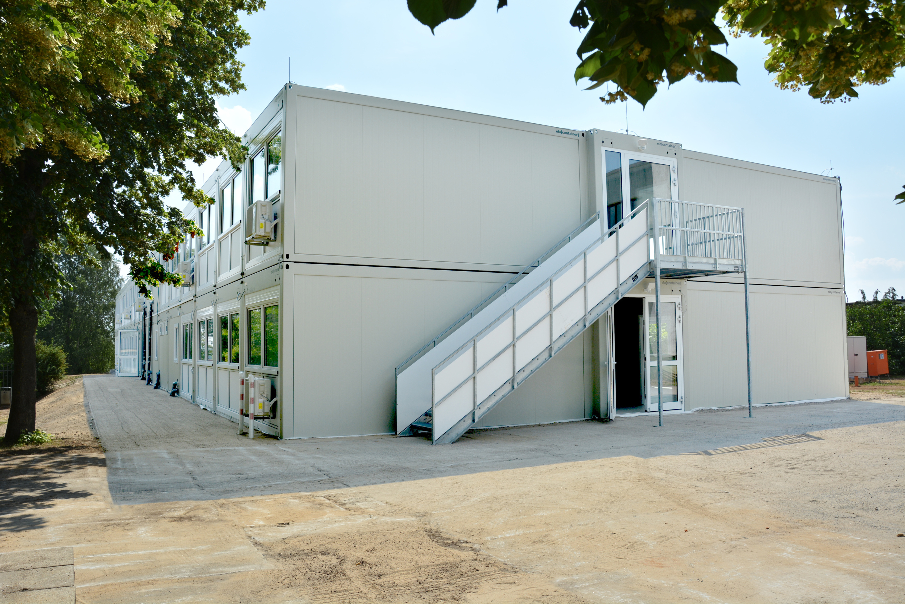 ELA school container in Banzkow