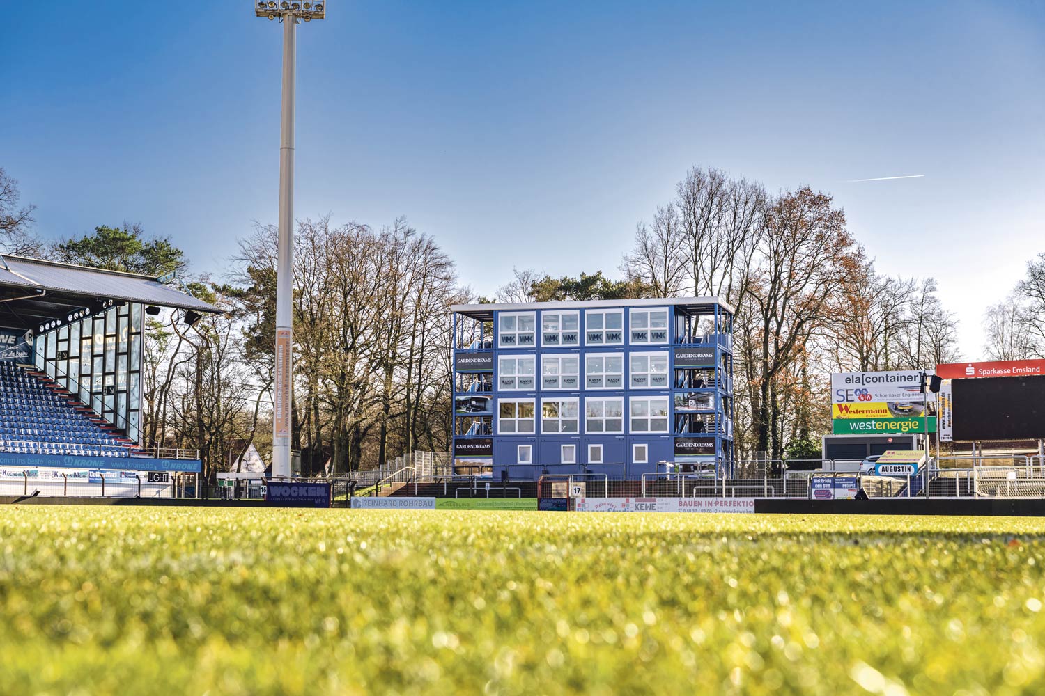 VIP tower for soccer club sv meppen