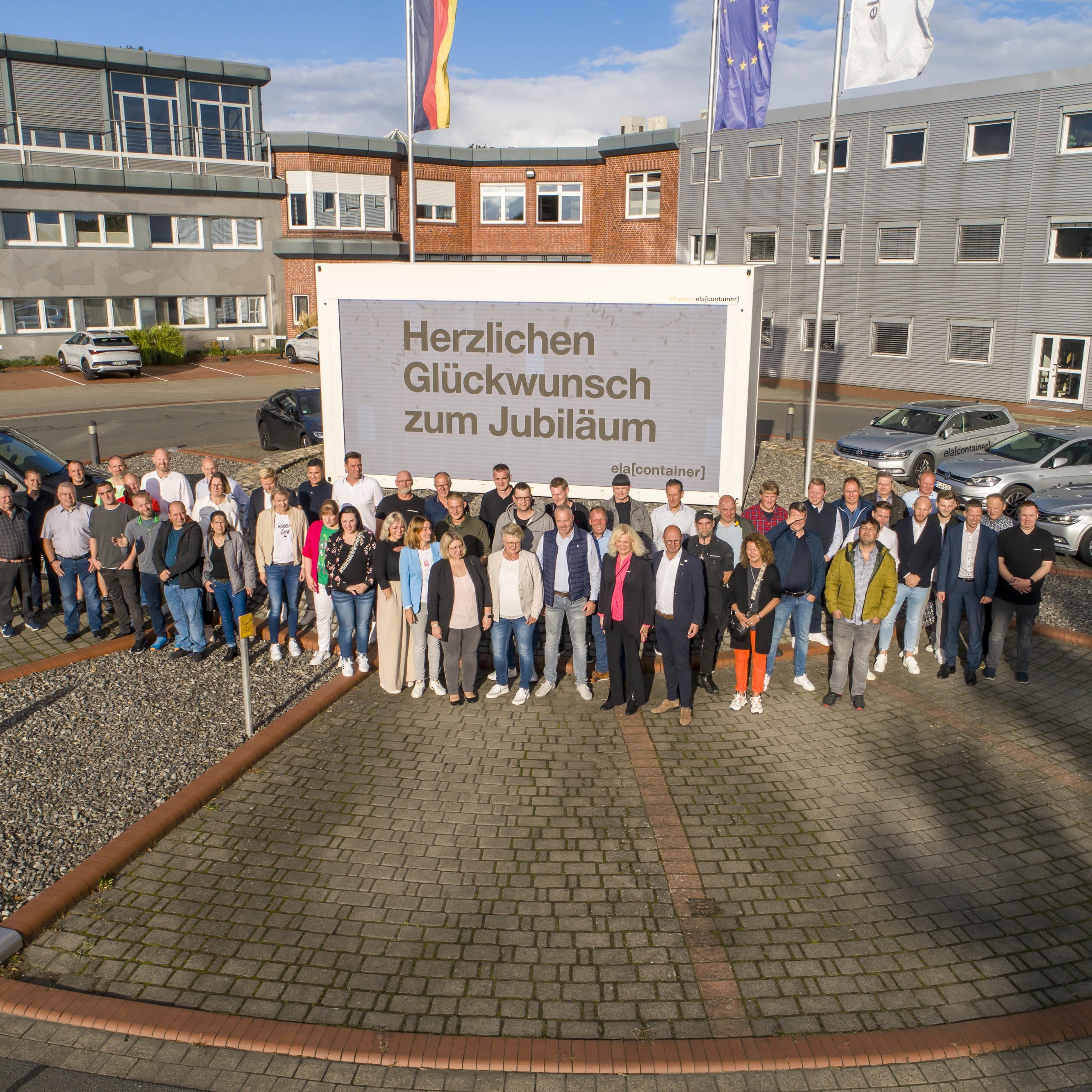 Celebration of the ELA anniversaries in Haren (Ems)