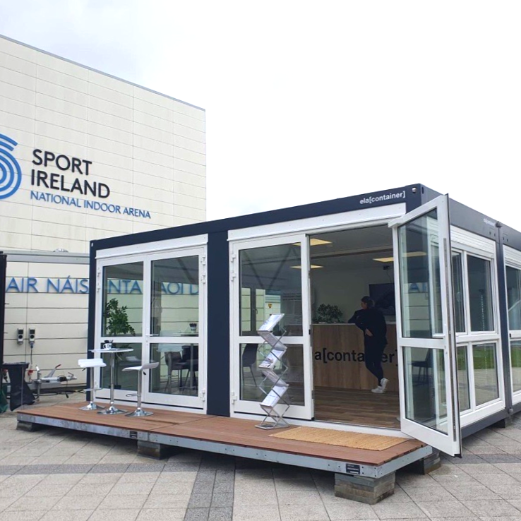 ELA Container at the National Construction Summit 2024 in Ireland