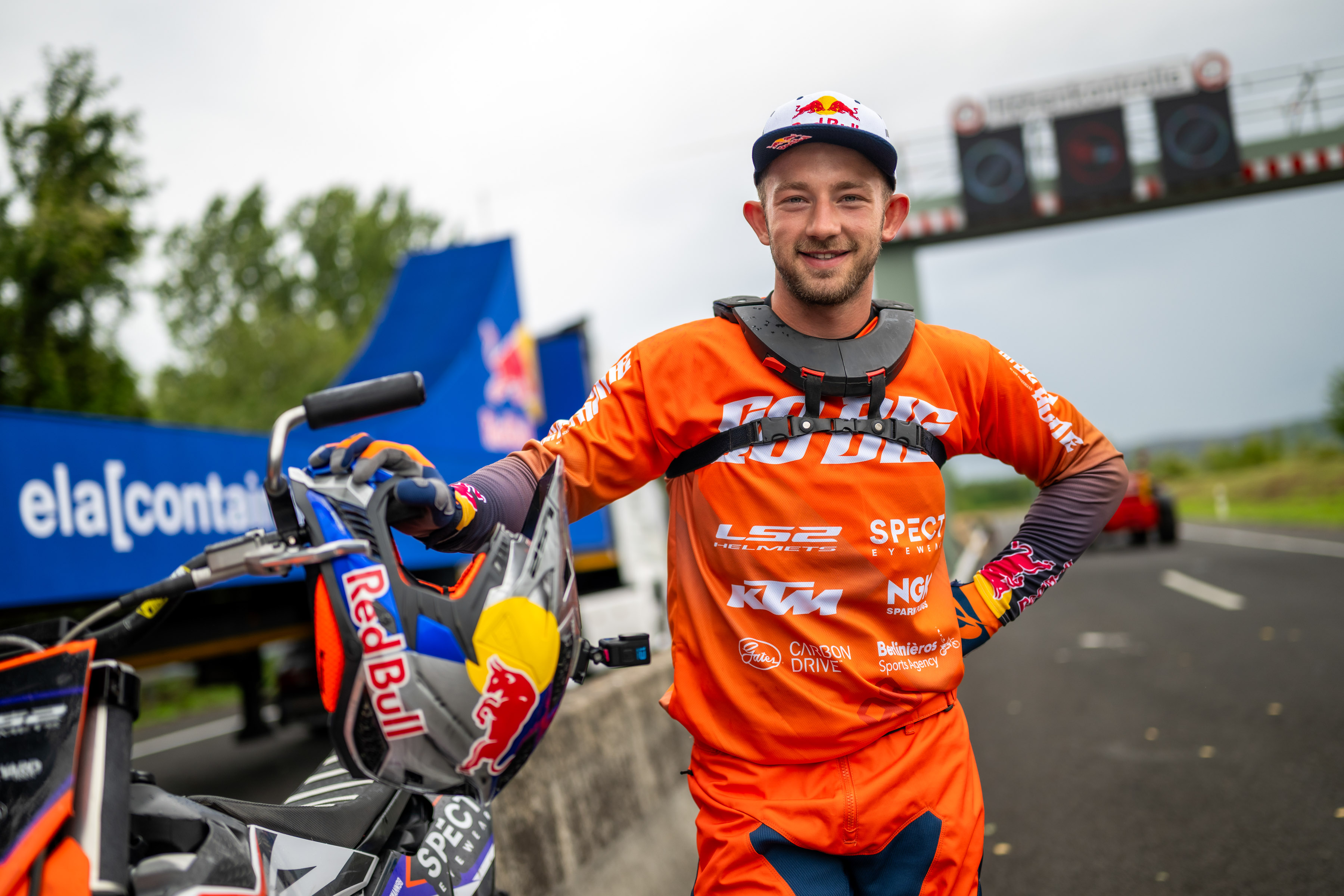 FMX world champion Luc Ackermann