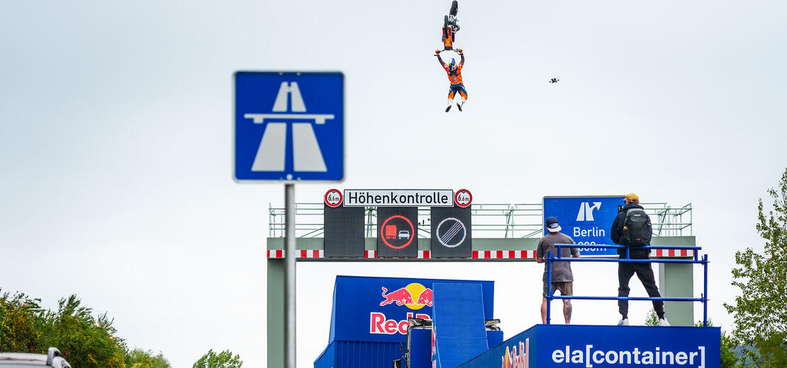 A world premiere for a jump: Joint project between ELA and Red Bull