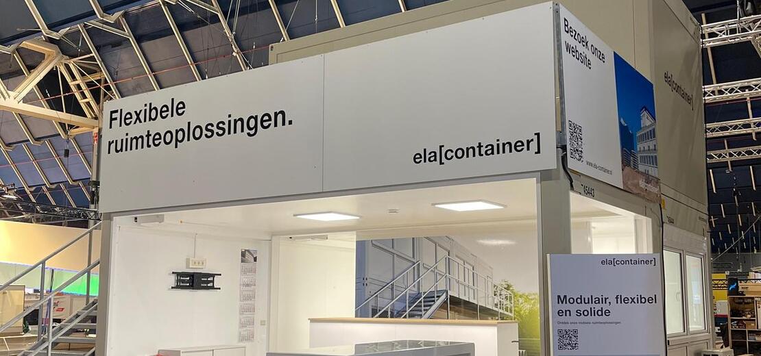 ELA Container at the BouwBeurs 2025