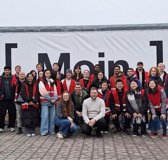 International students visit ELA as part of the Winter School 2025