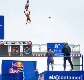 A world premiere for a jump: Joint project between ELA and Red Bull