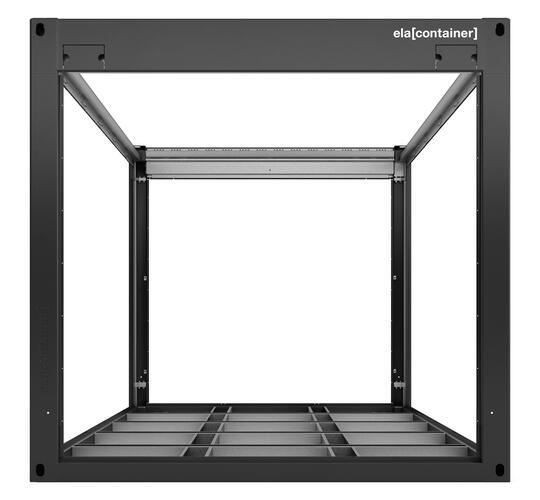 ELA Container - Steel frame with load-bearing construction