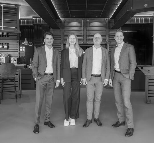 ELA Container Executive Team Black-and-White Photo Shoot