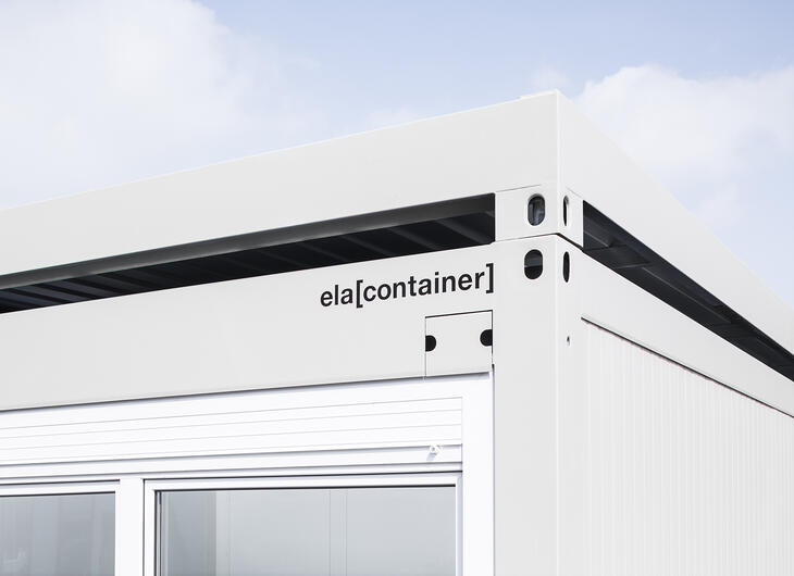 ELA Solar circulation roof ELA Container - Solar circulation roof
