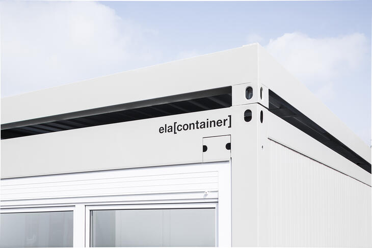 ELA Solar circulation roof ELA Container - Solar circulation roof