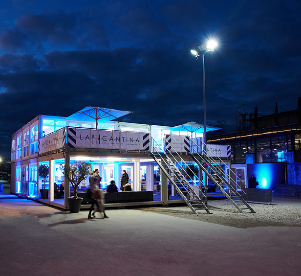 ELA Container - Système élégant en conteneurs ELA pour salon professionnel