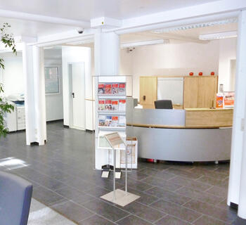 Espace d’accueil en conteneur