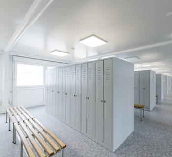 Vestiaire Salle de pause en conteneur