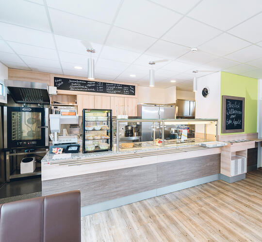 ELA Container - Large comptoir de vente en conteneur