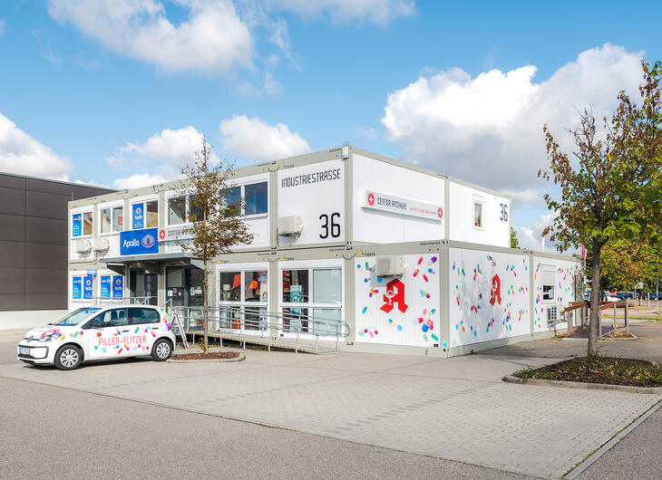 ELA Container - Conteneur adapté à l’environnement avec une peinture spéciale