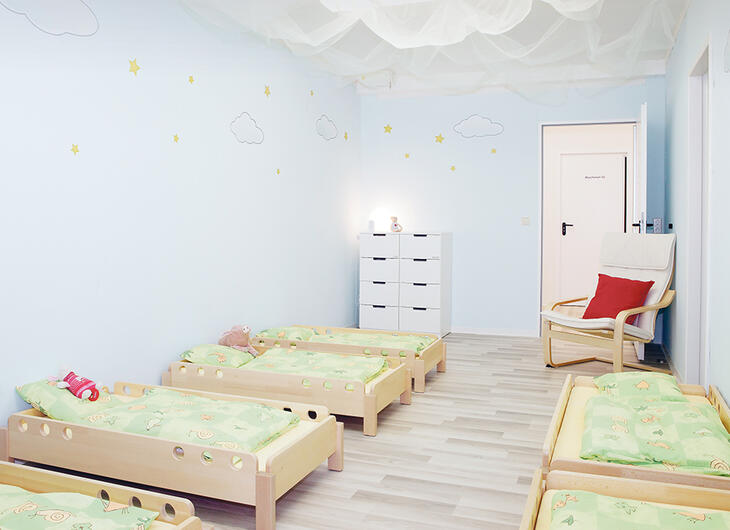 ELA Container - Crèche Kaarst Salle de jeu