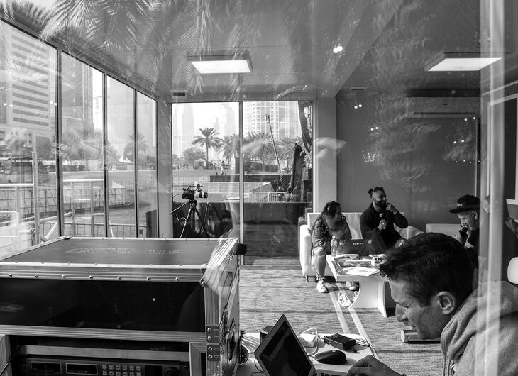 ELA Container - En même temps salle de pause et hall d’accueil