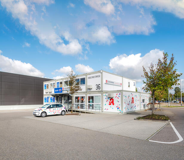 ELA Container - Conteneur adapté à l’environnement avec une peinture spéciale