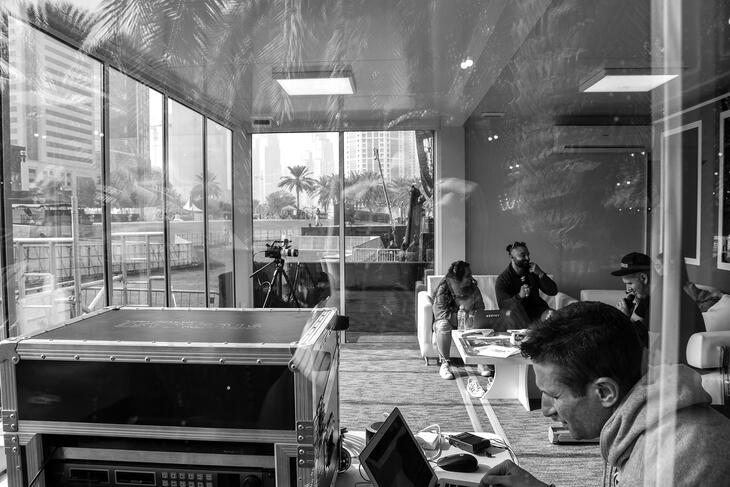 ELA Container - En même temps salle de pause et hall d’accueil