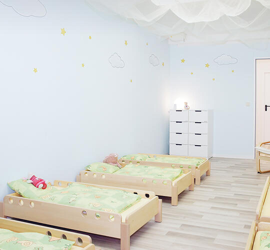 ELA Container - Kindergarten Kaarst Schlafsaal 1