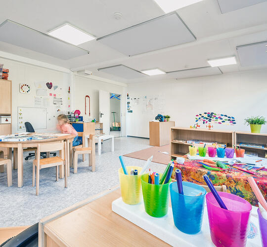 ELA Container - Kindertagesstätte Kindergarten Gruppenraum