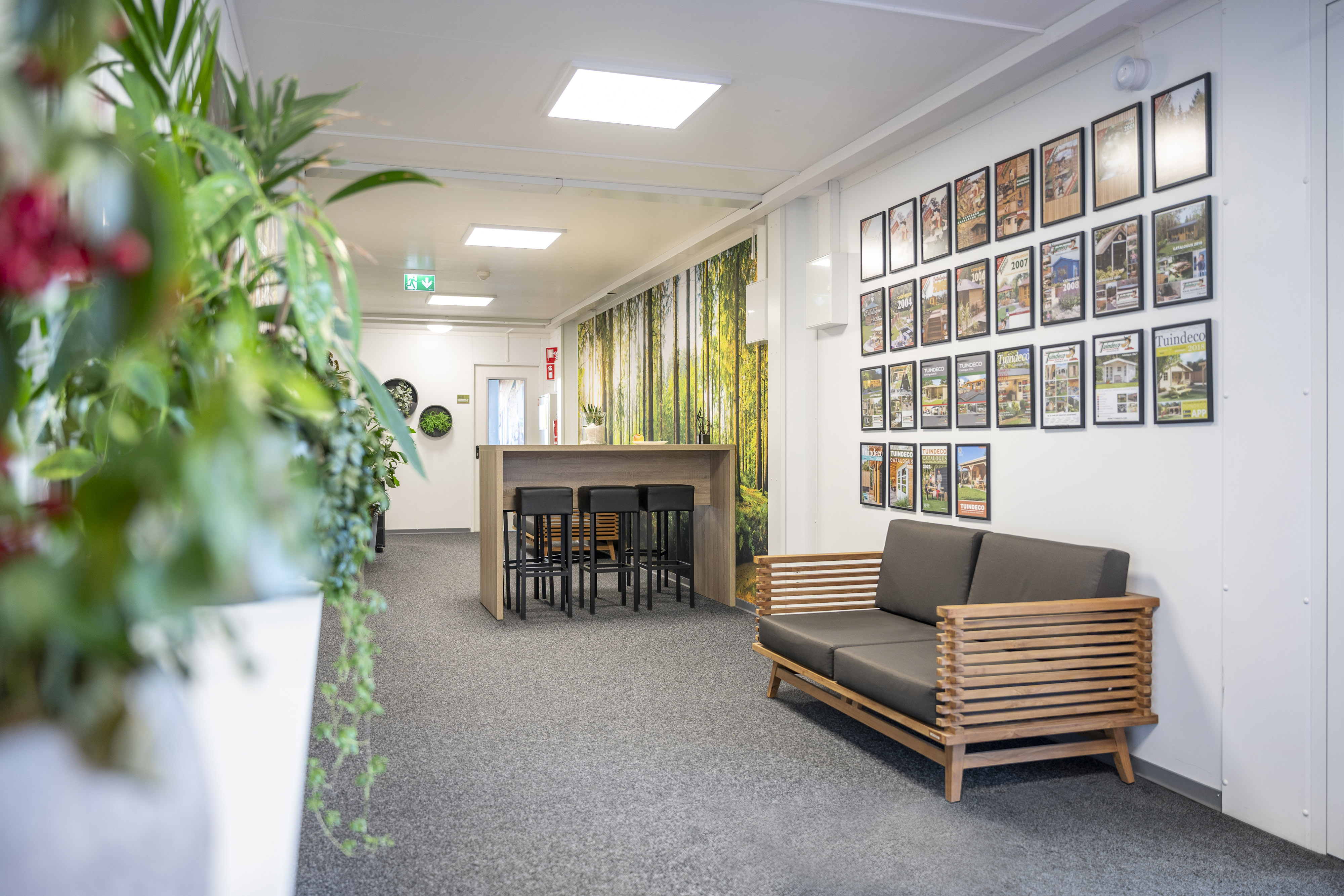 Välutrustade moduler för arbetsplatsen Välutrustade moduler för arbetsplatsen