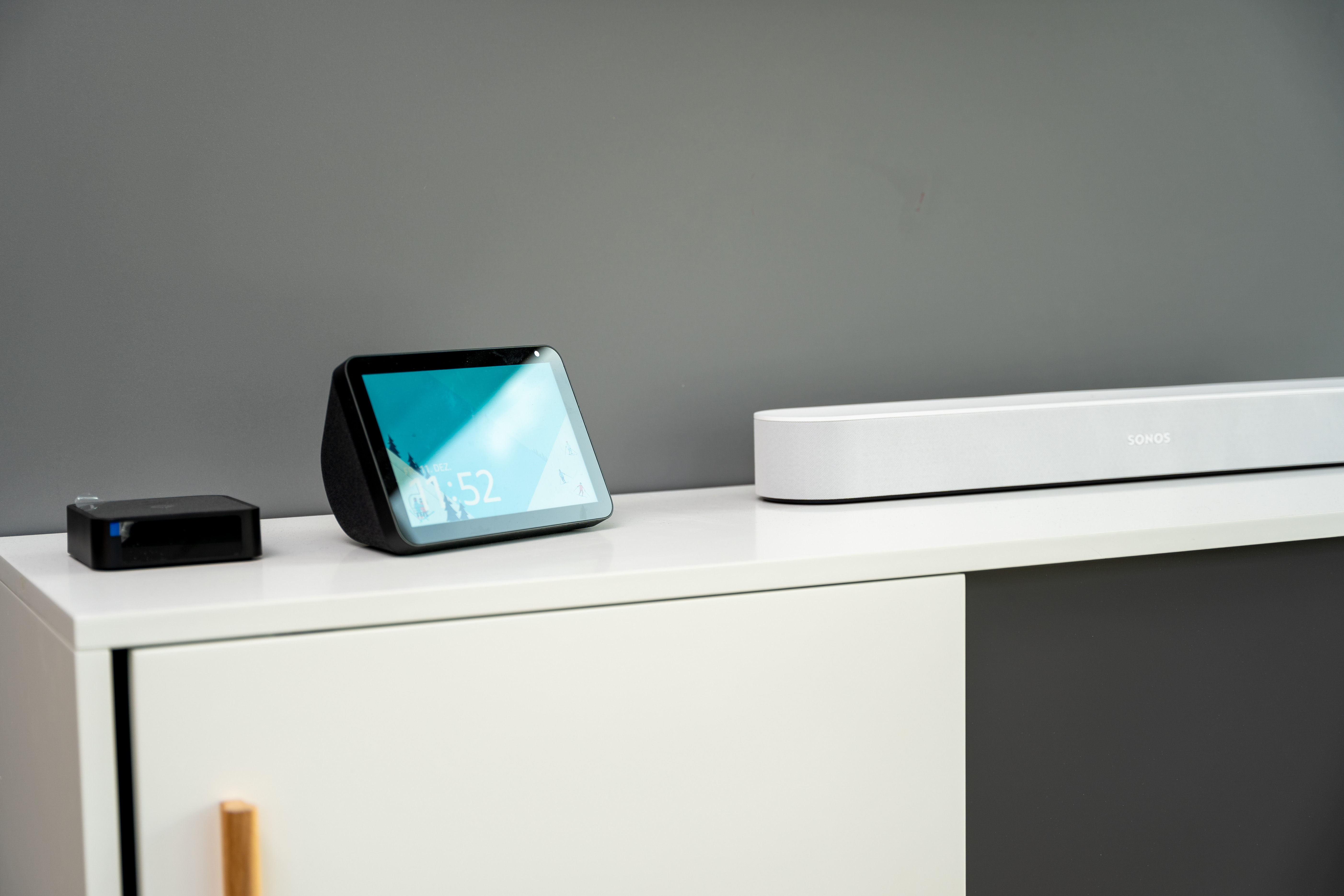 Underhållningssystemet som är integrerat i smart-home-lösningen