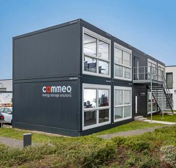 Kontorsmoduler i två våningar