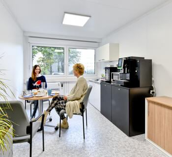 Personalrum i moduler från ELA Container