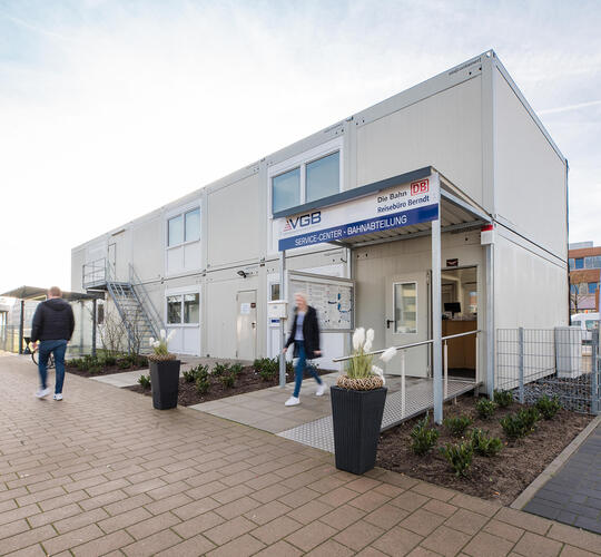 Mobila rum för järnvägen