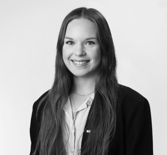 Kirsty Naysmith, specialist på omklädningsmoduler i Stockholmsregionen