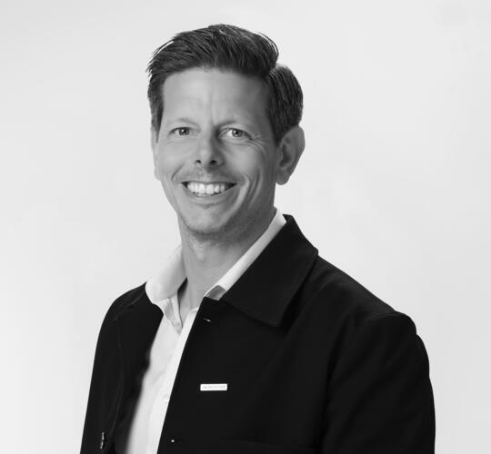 Mattias Lyberg, specialist på butikscontainrar i Karlskrona