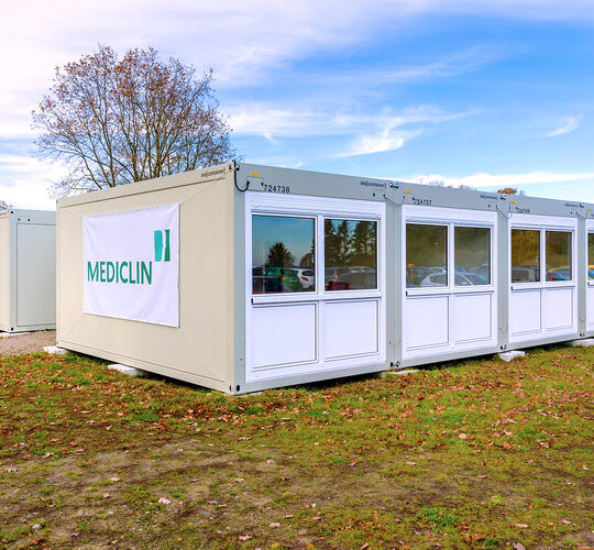 Mindre modulanläggning för rehab och terapi