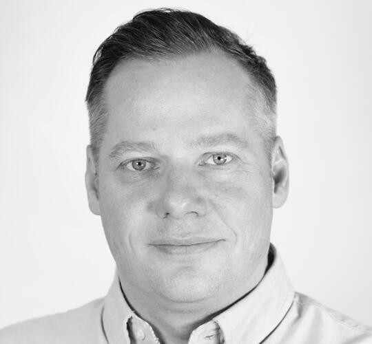 Tony Köhrsen, expert på skolmoduler i Kumla