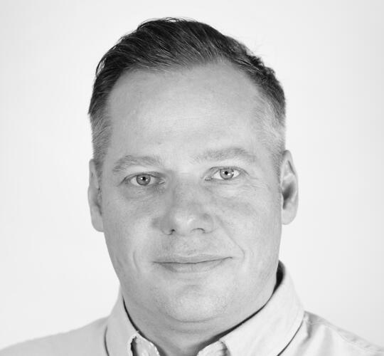 Tony Köhrsen, specialist på bostadsmoduler i Färjestaden