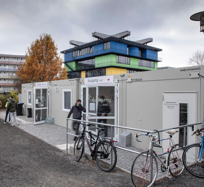 Matsal tillverkad av ELA:s moduler - ELA Container