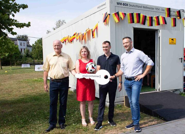 Utställningsmodulen med bl.a. Frankenbergs borgmästare