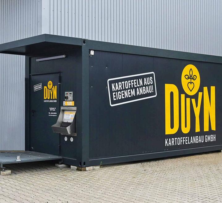 Automatiserad potatisförsäljning utvecklad av ELA Container Sales