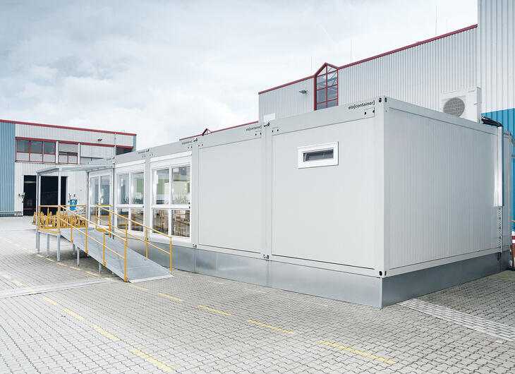 Mobil matplats av moduler – ELA Container