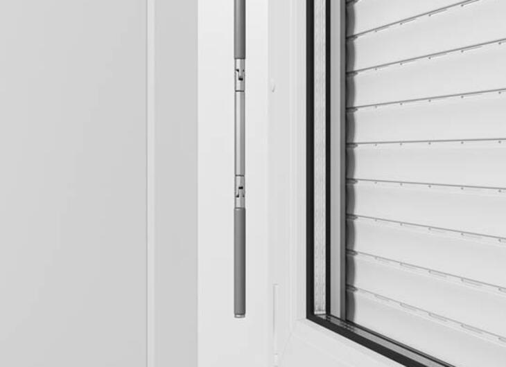 Inbyggda rulljalusier i modulfönsterna