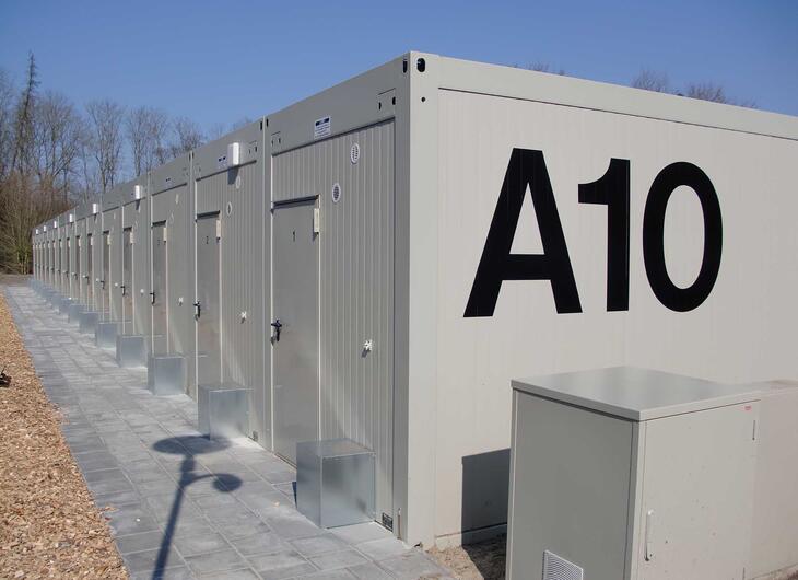 Rad med boendemoduler