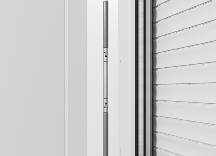 Jalusi på fönsterna i modulerna