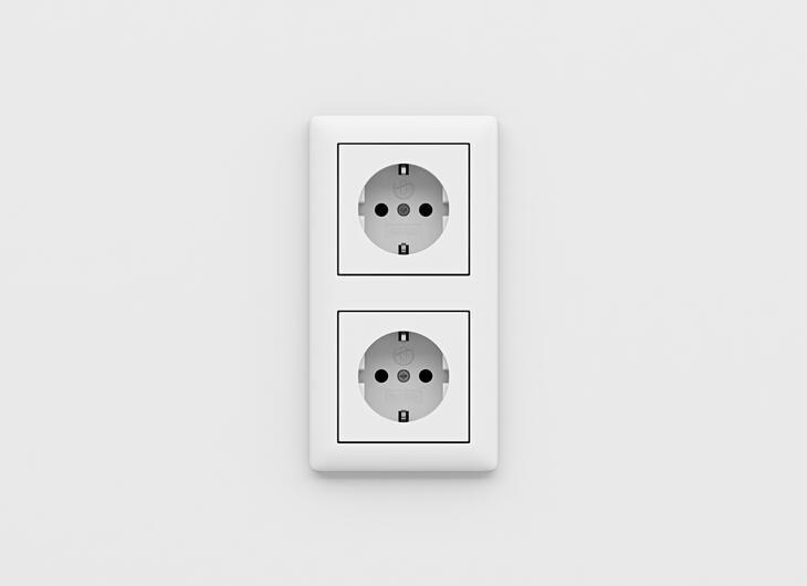 Elkontakter i modulen