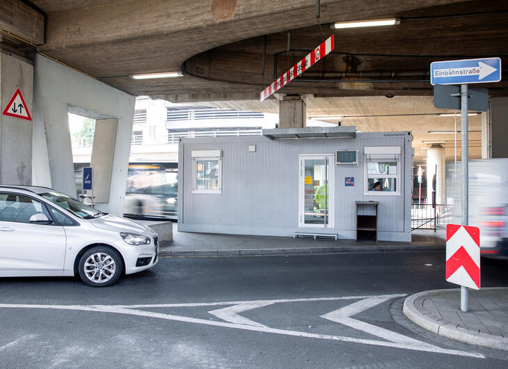 Vaktkur vid Düsseldorfs flygplats