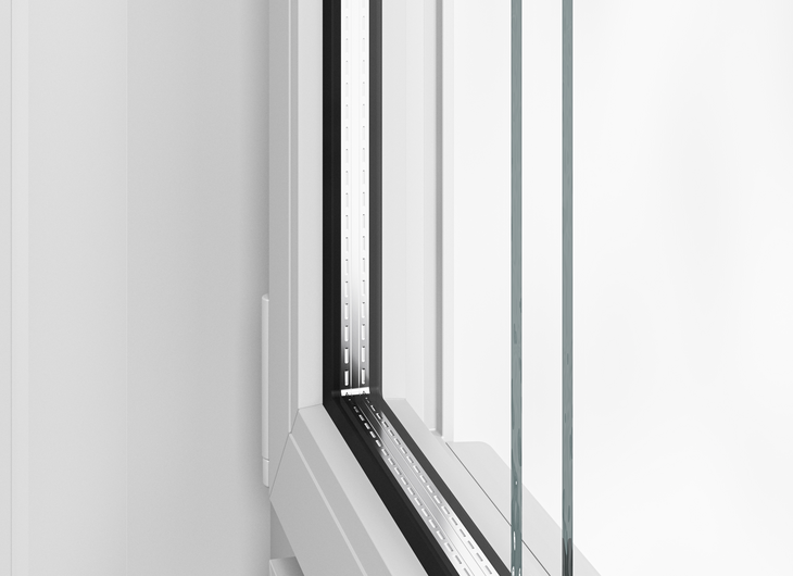Isolerglas i modulerna