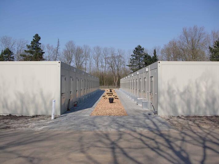 Parallellstående bostadsmoduler